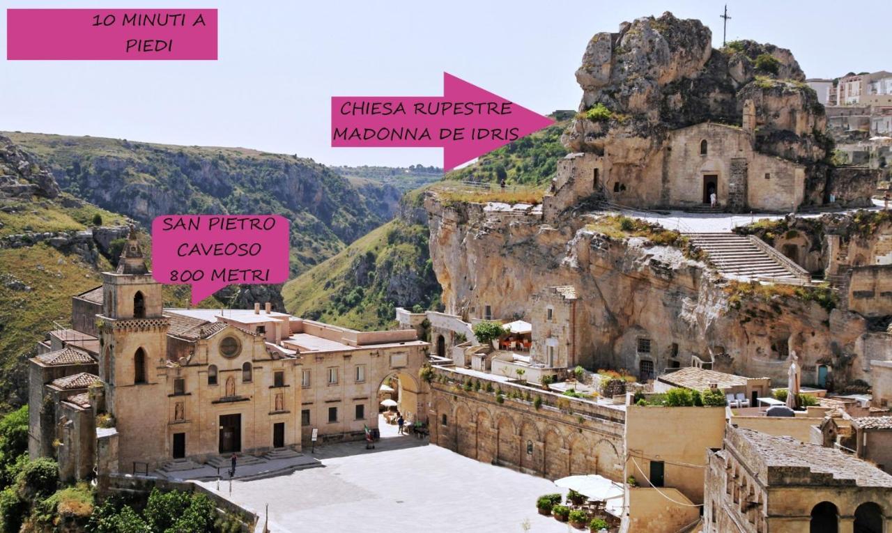 Residenza Matera Centro Con Parcheggio E Self Check-In Buitenkant foto
