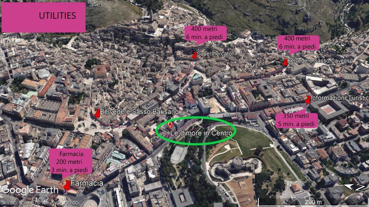 Residenza Matera Centro Con Parcheggio E Self Check-In Buitenkant foto
